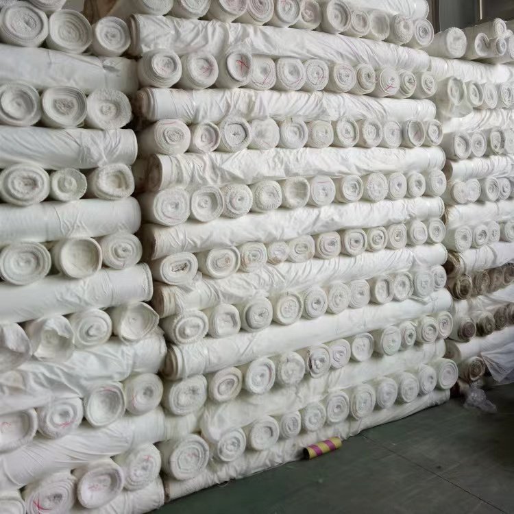 wholesale microfiber bleach white bedsheet fabric
