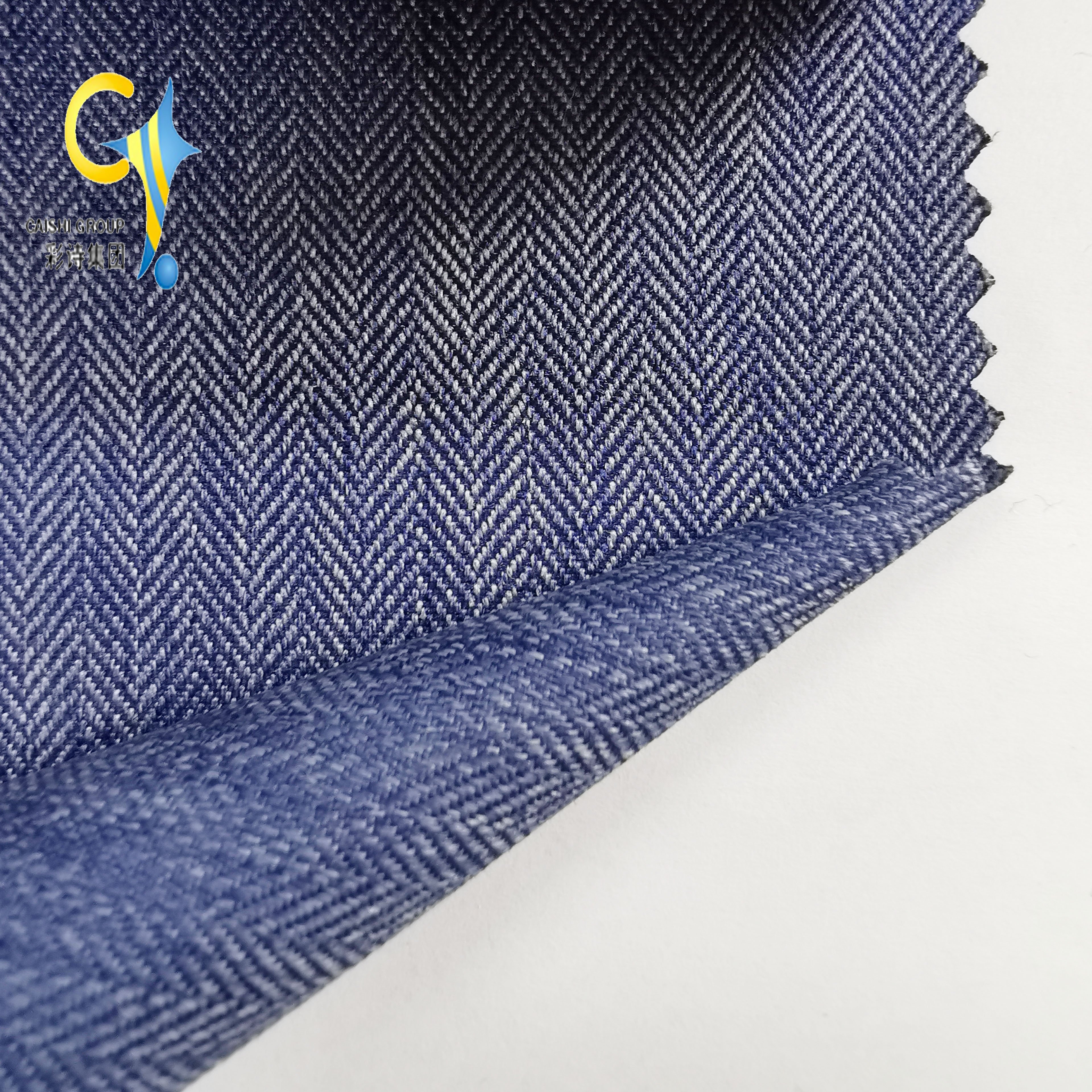 100% polyest fabric 3*3 herringbone cation jacquard With PU coated for bag tent etc.,outdoor using fabrics