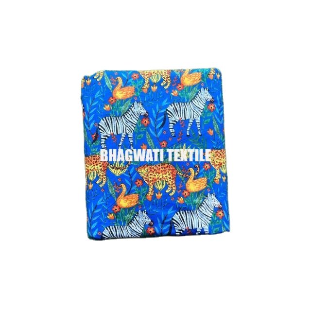 100% Pure Cotton Fabric indian Handmade Block Printed Garment Fabric Soft Cotton Light Weight Fabric