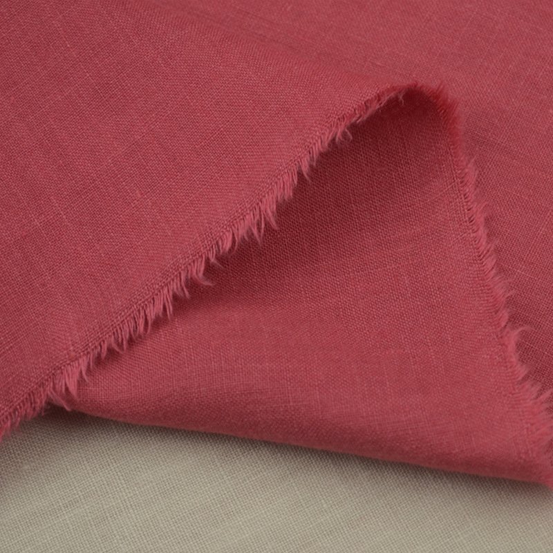 Wholesale 100% Linen Fabric For Garment Shirts Dress Pure Linen Fabric