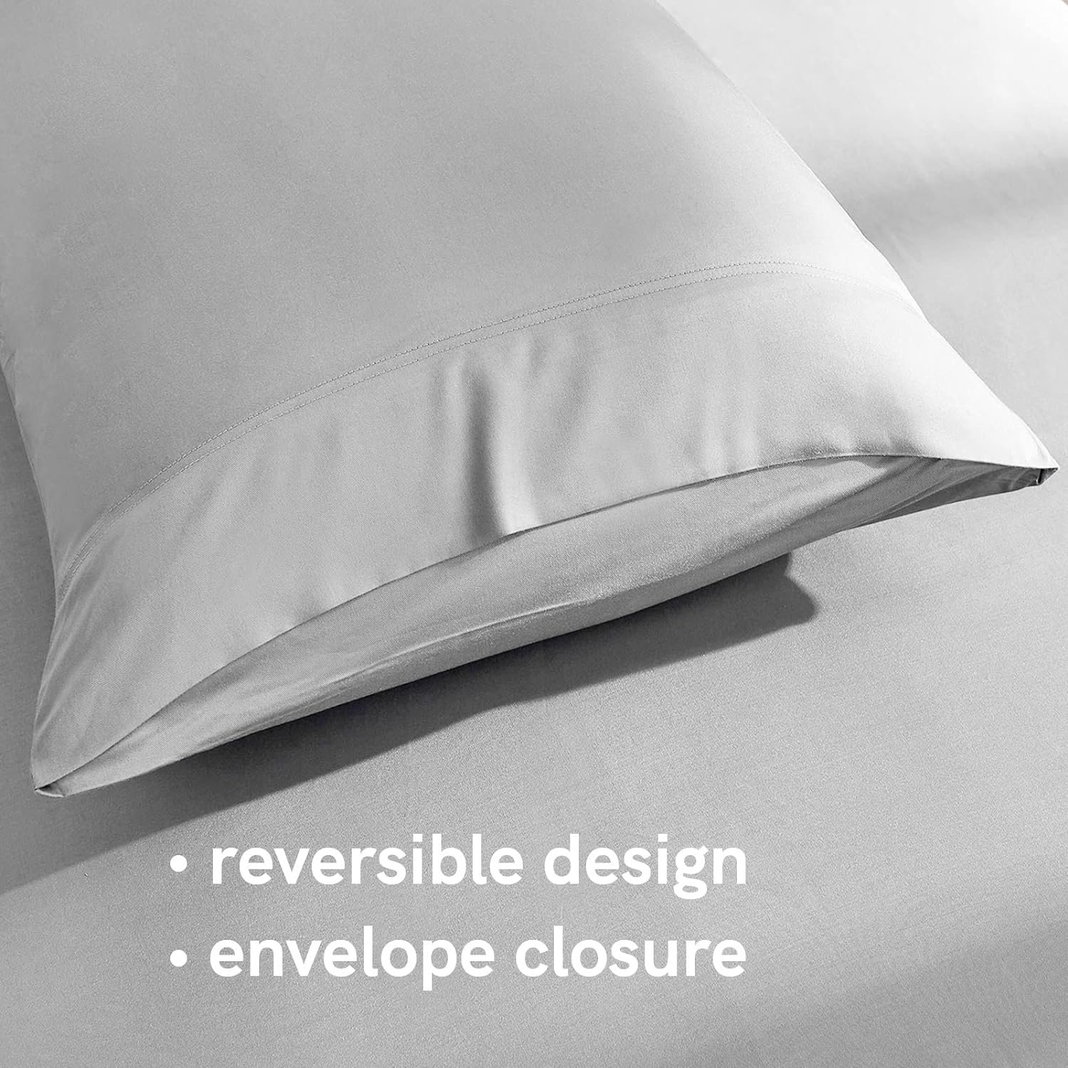 Cloudland Microfiber Bamboo Sheets Copper Bamboo Bed Sheet Set Natural Organic Bamboo Linen Bed Sheet