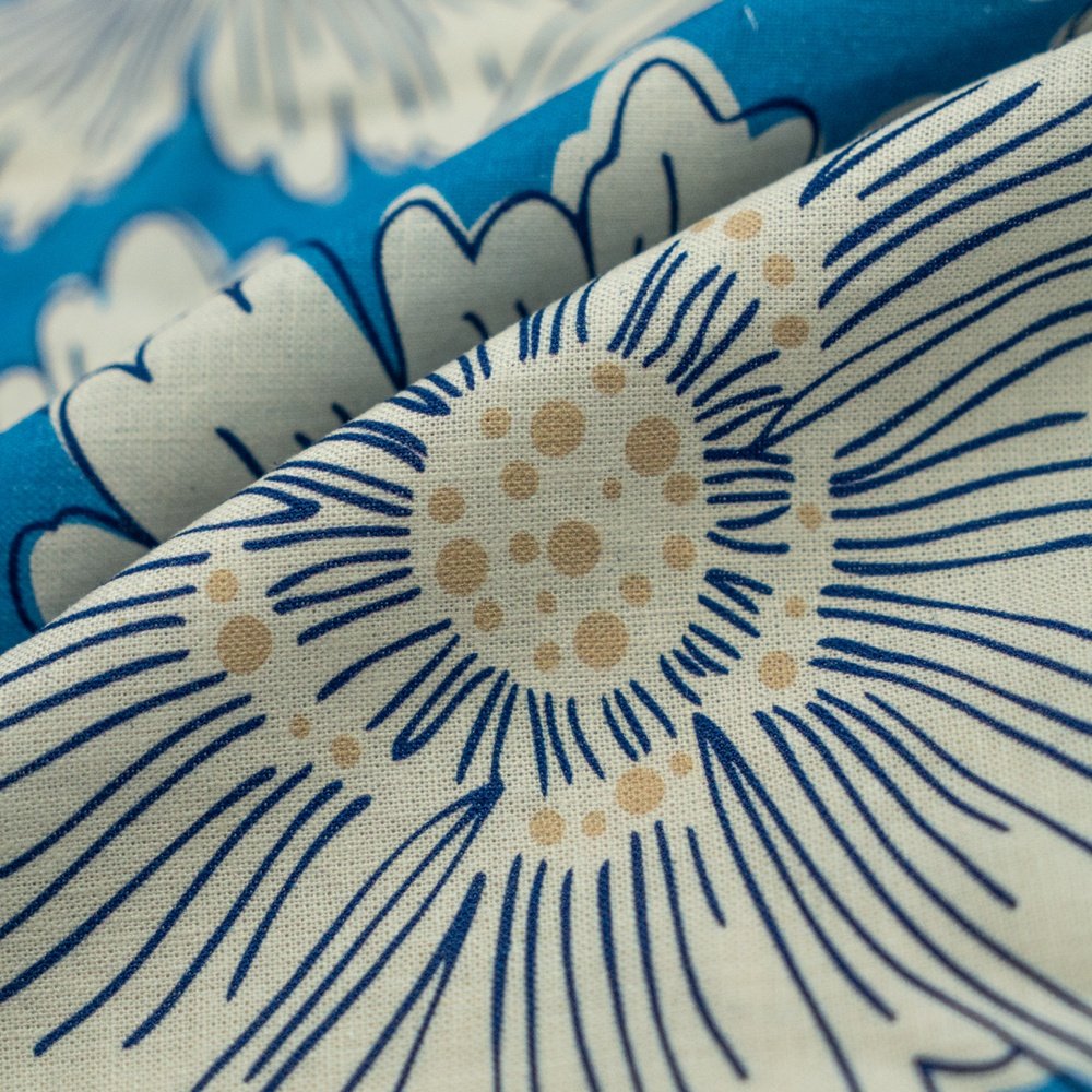 Linen rayon fabric woven thin custom digital printing 100% linen fabric for clothes