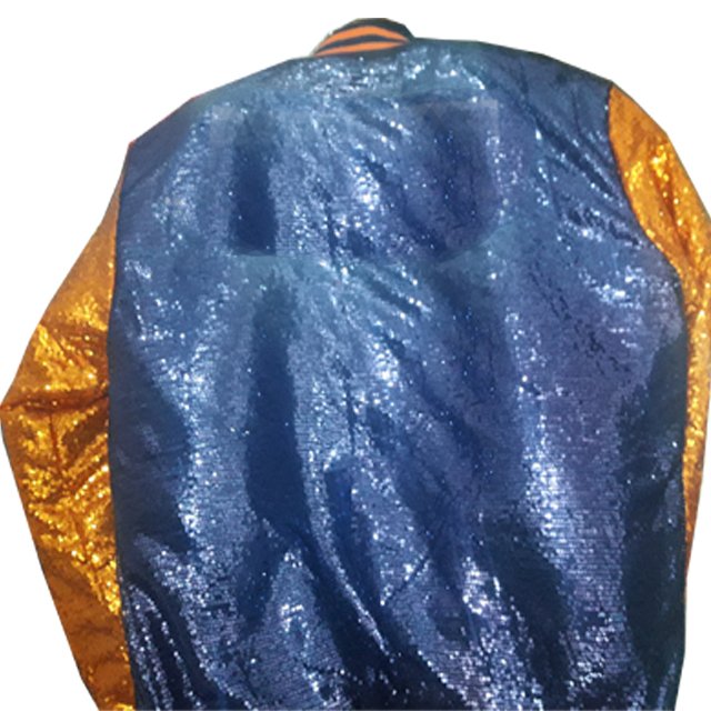 Women's Slim Fit Custom Glitter Blazer Jacket Plus Size Printed Fabric Sequins Embroidery Breathable varsity jacket