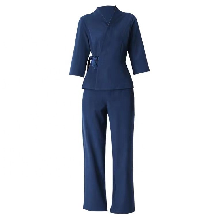 Beautifully Tailored Shape Flattering Comfortable Fit Spa Salon Tunic Work Uniform