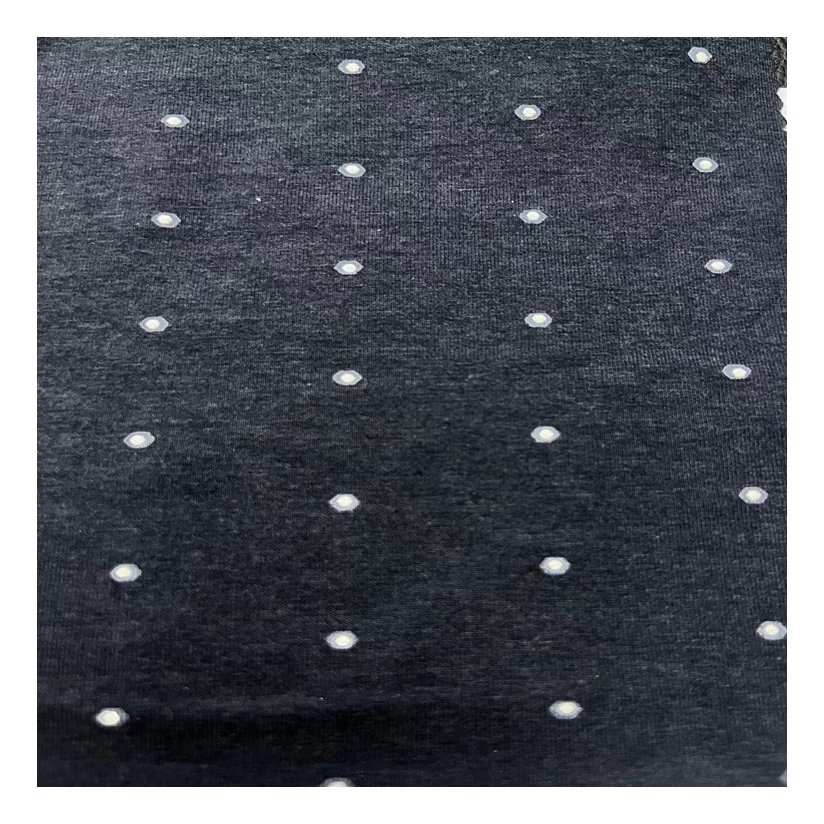 Eco-friendly 68% Bamboo 27%cotton 5% Spandex printed Knitted Organic Bamboo Fabric for Clothing