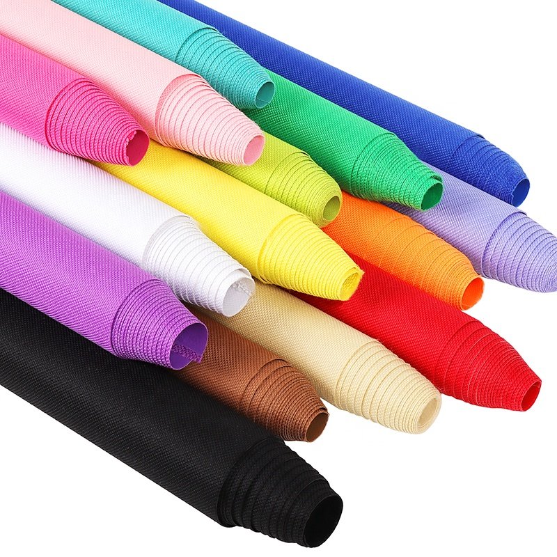 By Yard Colorful Waterproof 600d Polyester Oxford Pvc Coated Fabric For Bags Handbags Shoulder Garment