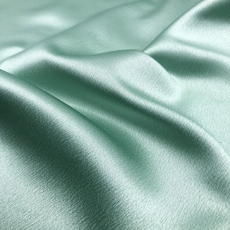 Cheaper Thickened Crystal Satin Fabric 100% Polyester Fabric 170gsm for dress