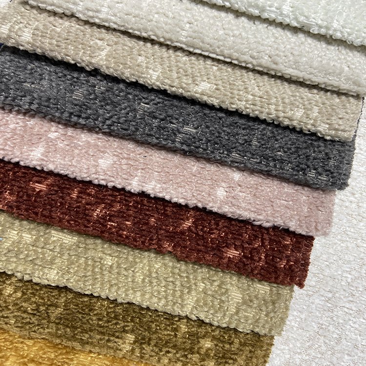 wholesale line like upholstery chenille sofa fabric china home textile decoration fabric furniture sofa jiaxing