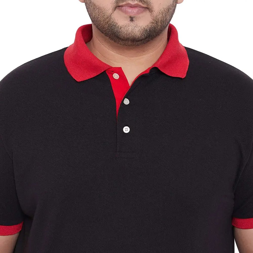 Men's High-End Polo Collar Short Sleeve T-Shirt Breathable Jersey Versatile Loose Fit Wholesale Supply Spring Autumn Plus Size