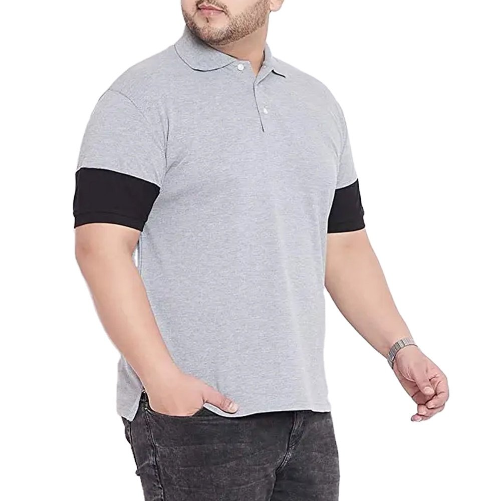 Men's High-End Polo Collar Short Sleeve T-Shirt Breathable Jersey Versatile Loose Fit Wholesale Supply Spring Autumn Plus Size