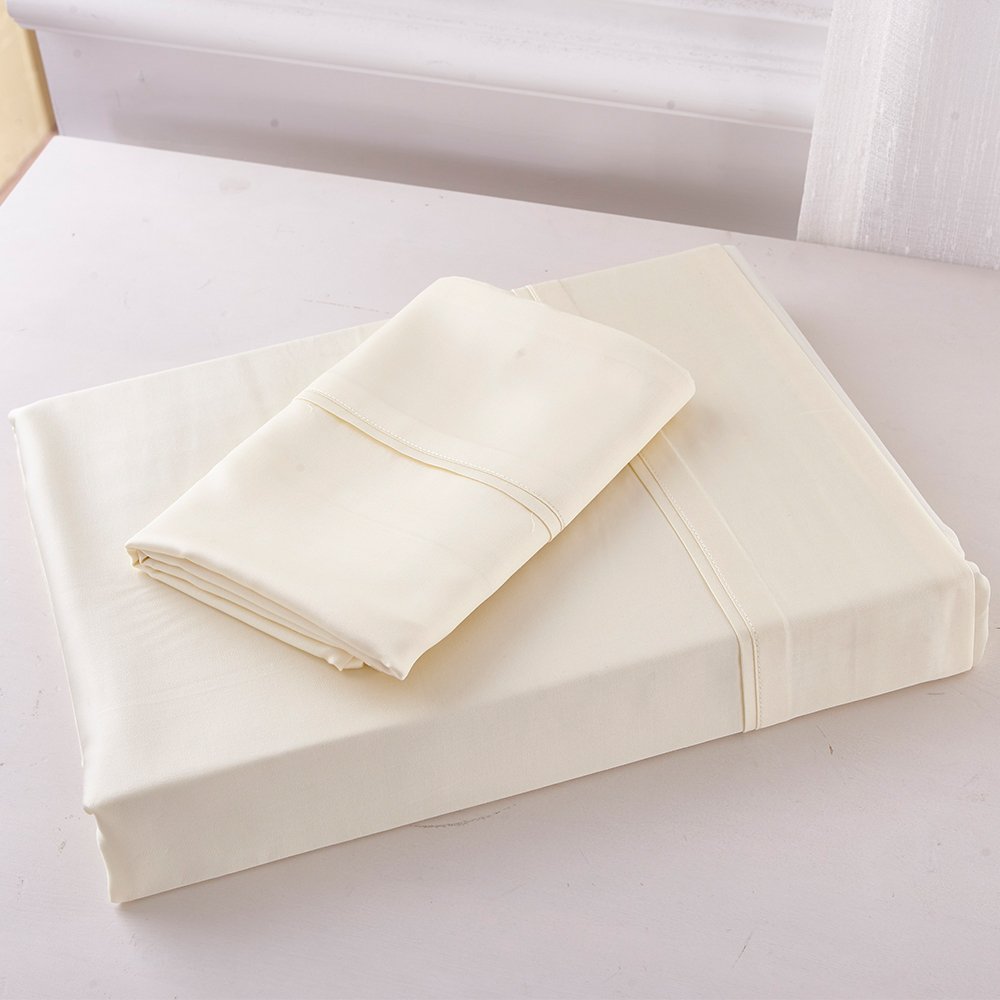 Eco-friendly And Soft Top Supplier Organic Oeko-Tex 300TC Microfiber 100 Bamboo Sheets Bed Sheet Bamboo Hotel Bedroom Sheets set