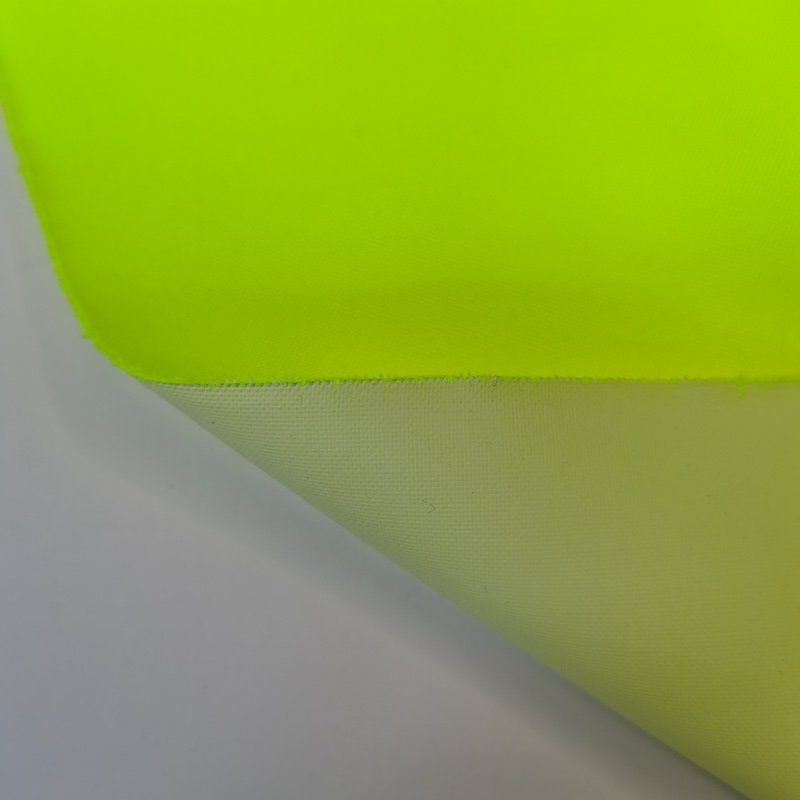 100% polyester water resistant tear resistant oxford PU coated fluorescent fabric for high visibility outdoor workwear
