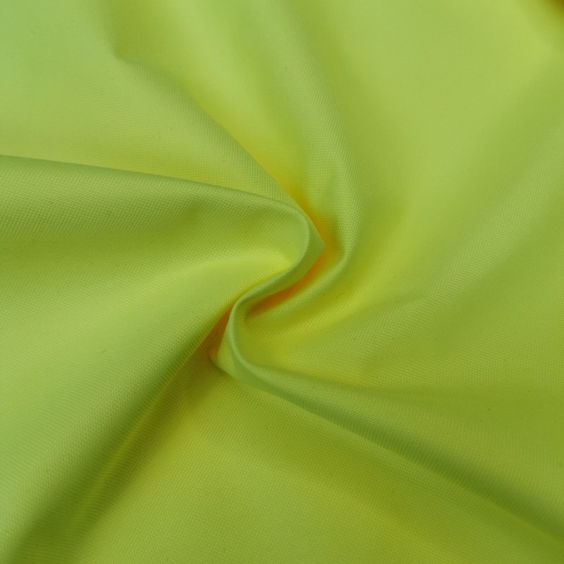 100% polyester water resistant tear resistant oxford PU coated fluorescent fabric for high visibility outdoor workwear