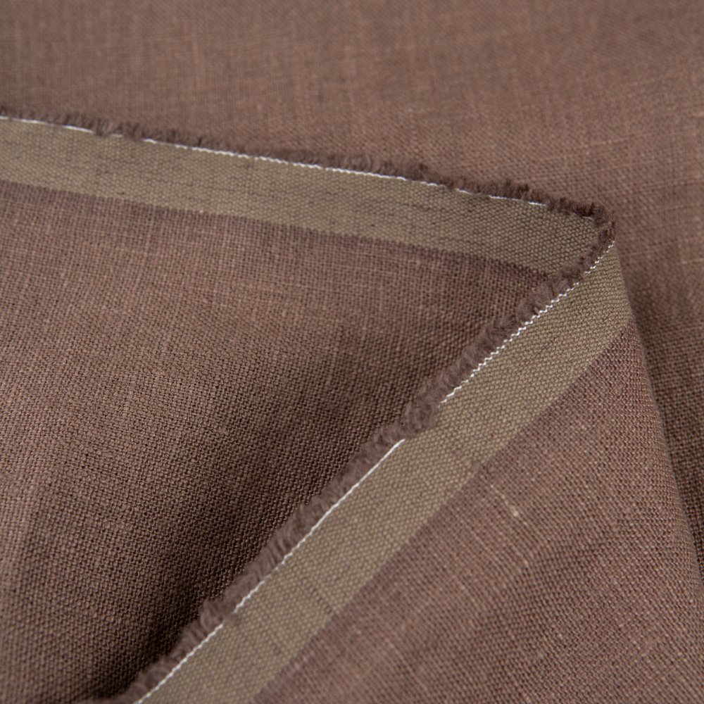 Wholesale 100% Linen Woven Fabric 270 GSM Dyed Washed Roll Breathable Home Bedding Garment Soft Shirt Curtain Organic Natural