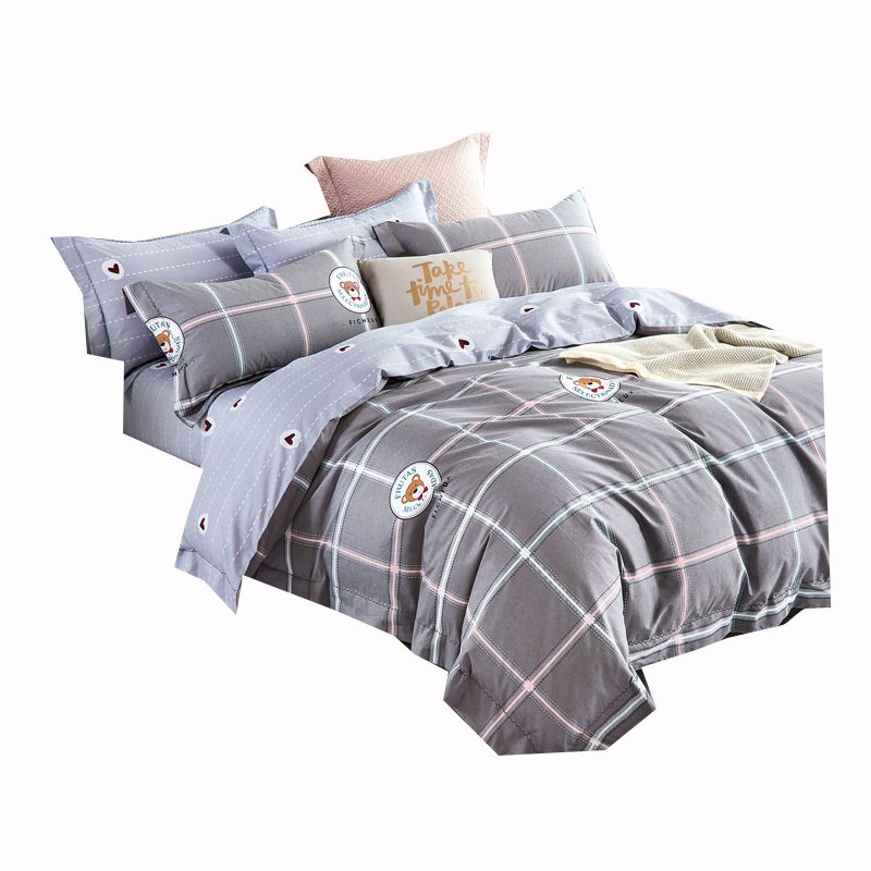 pure cotton fabric material for making bed linen