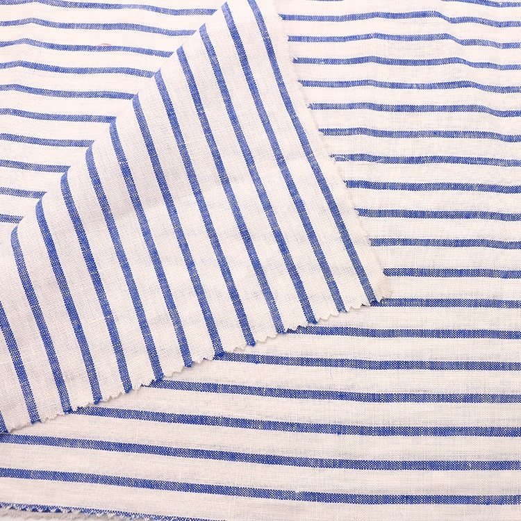 Wholesale 100% linen fabric for clothing