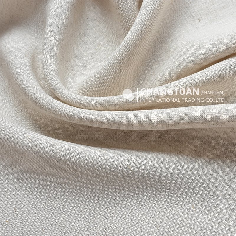 Wholesale Pure Linen Fabric High Quality Stonewashed Linen Fabric For Clothes Dress