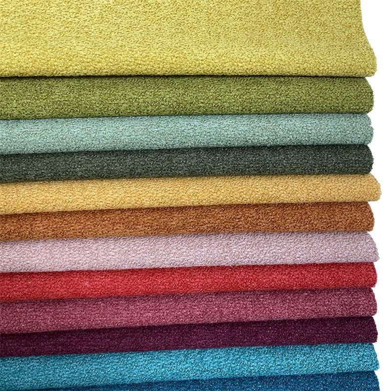 100% Polyester Look Like Linen Sofa Fabric for Upholstery chair cushion fabric