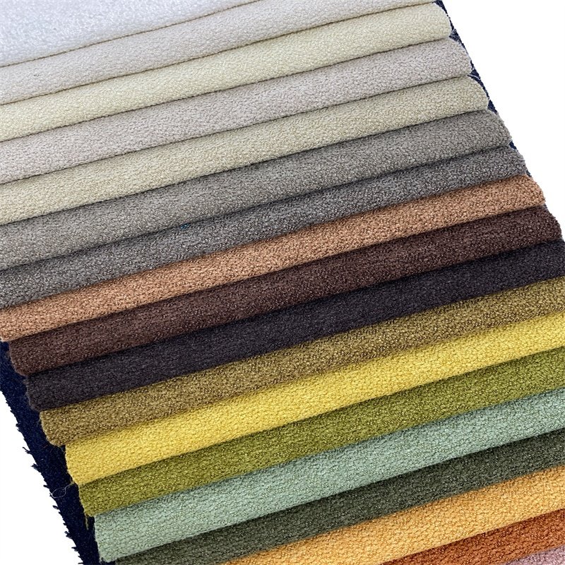 100% Polyester Look Like Linen Sofa Fabric for Upholstery chair cushion fabric
