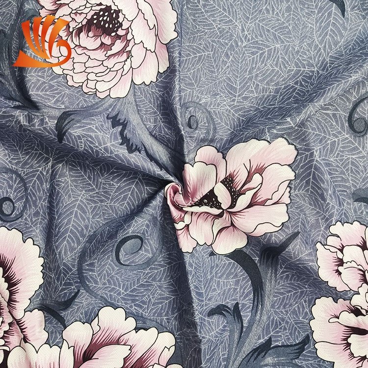 Wholesale oem disperse custom microfiber twill 100% polyester floral textile 3d printed fabric for bed sheet