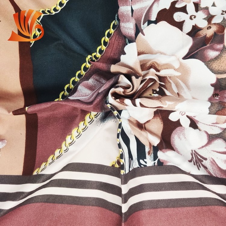 Wholesale oem disperse custom microfiber twill 100% polyester floral textile 3d printed fabric for bed sheet
