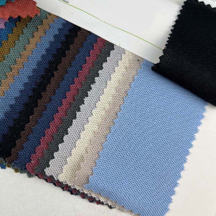 Cheap Fabric Shop T-shirt 200GSM Sublimation Shirts 100% Polyester Pique Golf Polo Shirts Clothes Fabric For Men Plain Polo