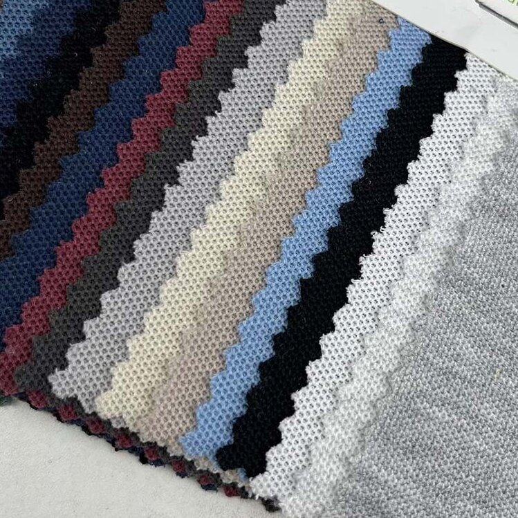Cheap Fabric Shop T-shirt 200GSM Sublimation Shirts 100% Polyester Pique Golf Polo Shirts Clothes Fabric For Men Plain Polo