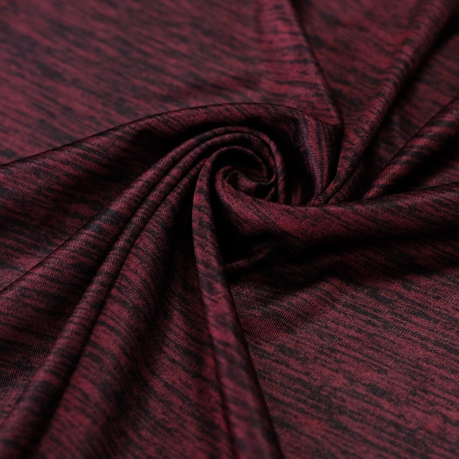 cloth fabrics wholesale sustainable 110gsm 100% recycle polyester knitted hot printed recycled interlock knit fabric