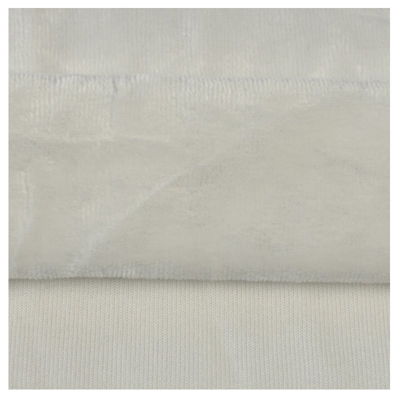 Bamboo Cotton Polyester velour fabric