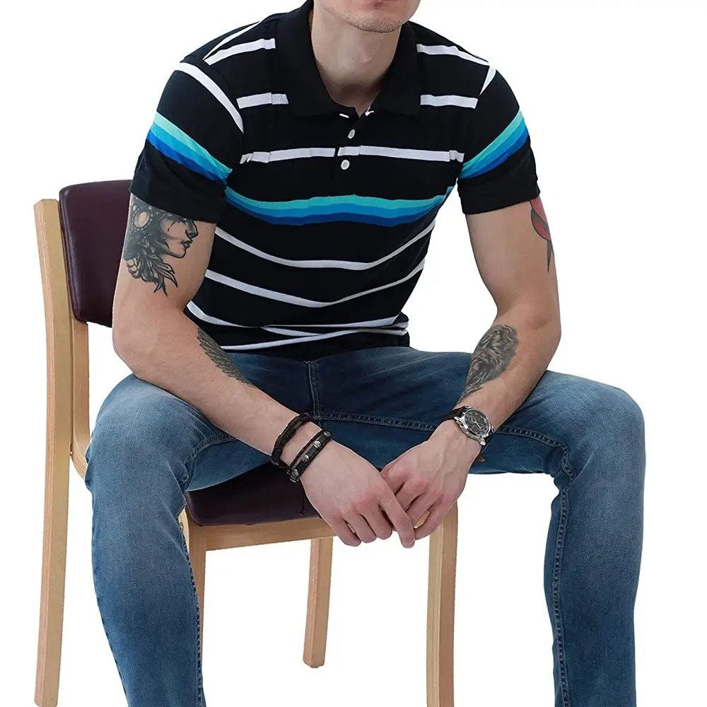 Top Best Quality Customized logo Printed Regular Fit Men Polo Shirts Soft Material Polo Shirts For Men's