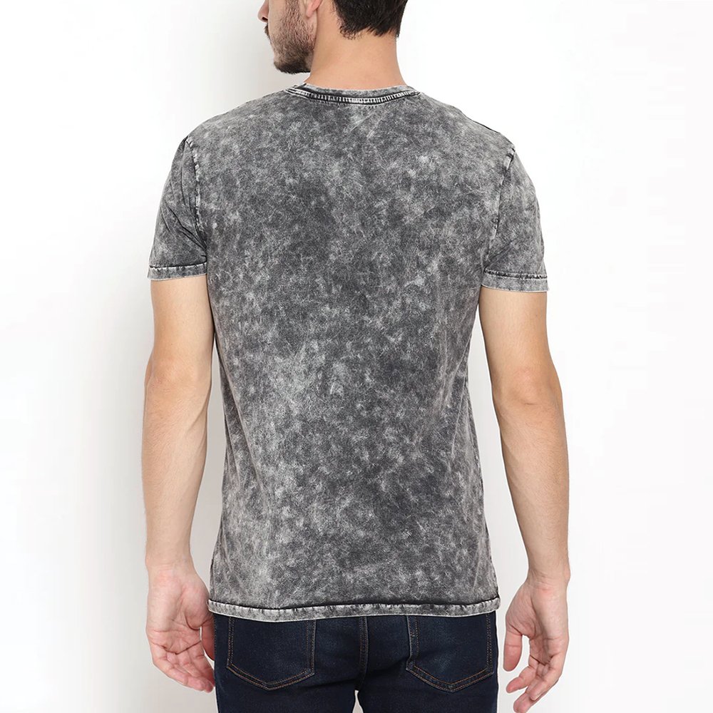 Bamboo Fiber 100% Cotton Distressed Retro style Lightweight Premium Quality Acid Latest Design Low Price T Shirt For Sale