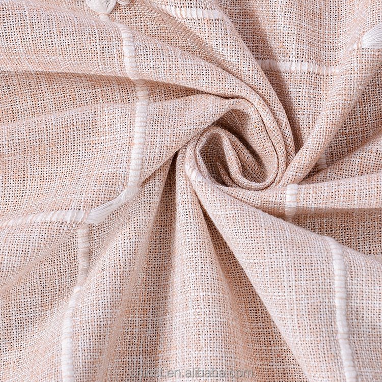 Good Quality Competitive Price Lace Fabric Embroidery Checkered Mattress Fabric Price
