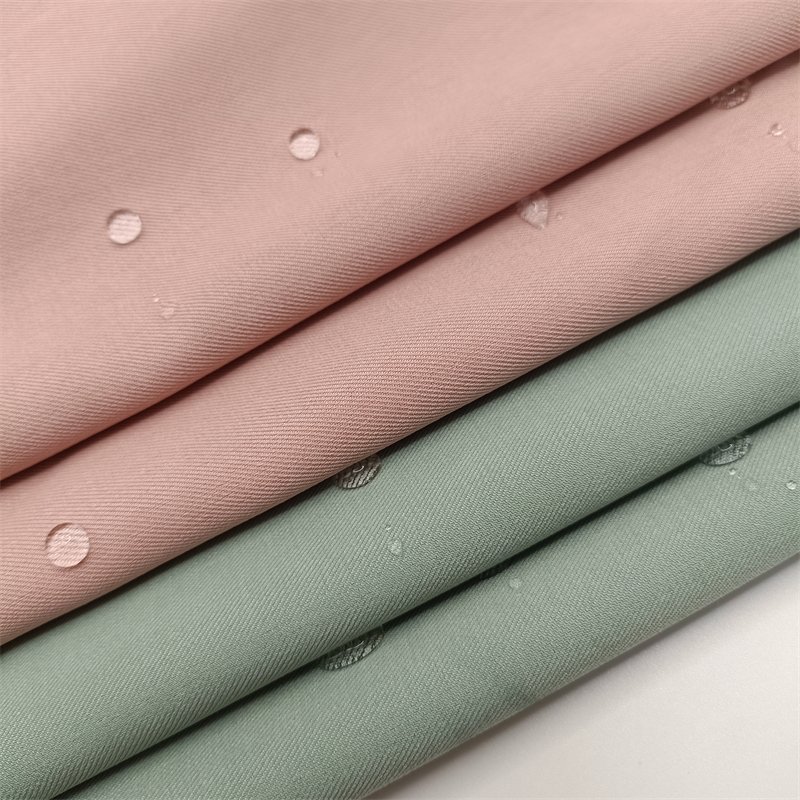 New Style Seoul Twill Lightweight Elastic Spandex Fabric Windproof Garment Suit Fabric for Women's Suits