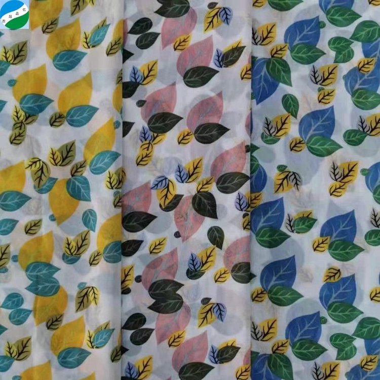 good selling 100% polyester fabric chiffon bead print fabric stock fabric hijab chiffon chiffon dress from zhejiang