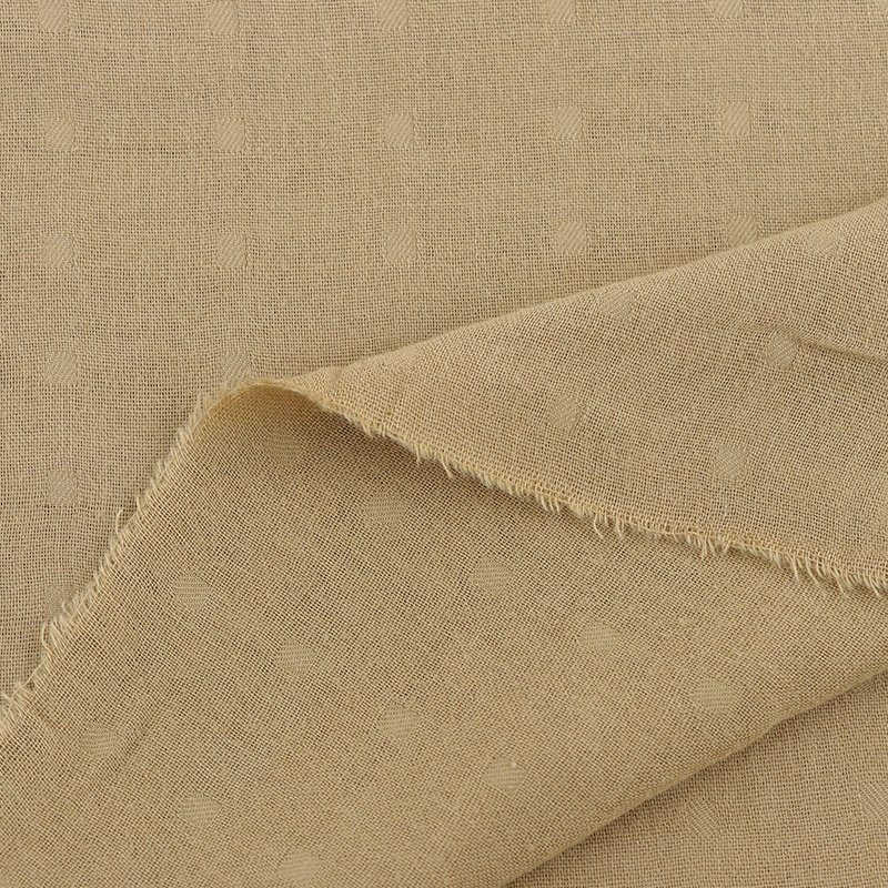 2 layers bamboo cotton plaid gauze fabric 80%bamboo 20%Cotton baby colth fabric