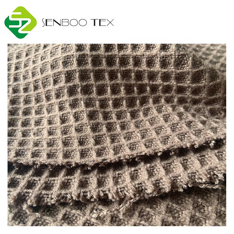 New Eco-Friendly Woven Fabric 70% Bamboo 30% Cotton Dyed Pattern for Baby Blanket for Home Textile for Boys