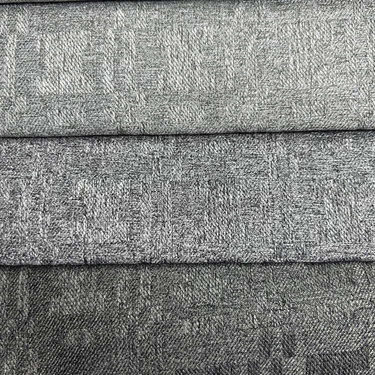 Home Textile 100 Polyester Textile Linen Sofa Fabric Linen Look Upholstery Fabric