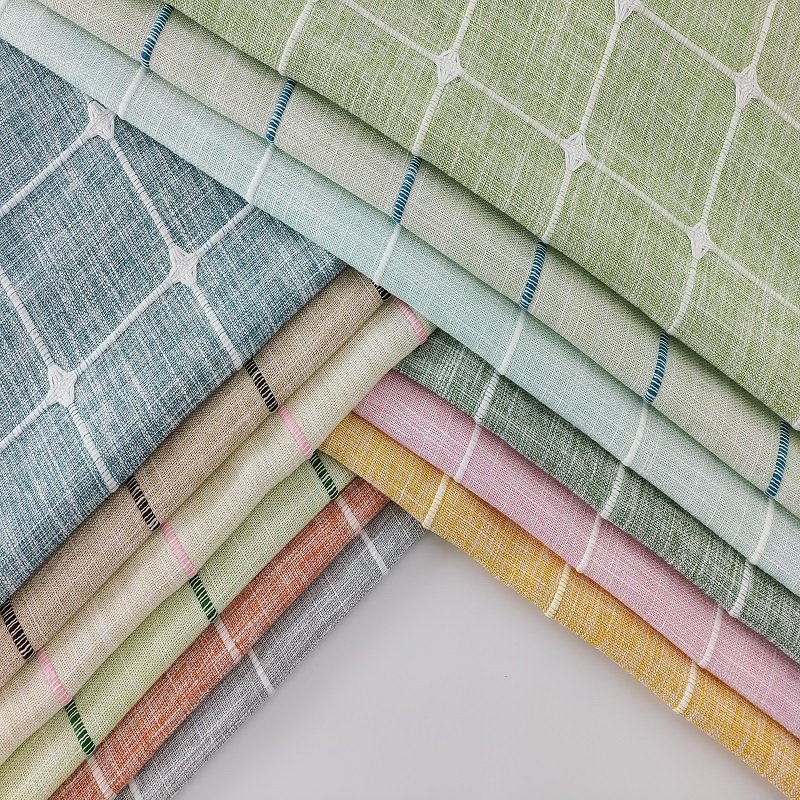100% Polyester Striped Oriental Woven Upholstery Fabric for Antique Furniture for Sofas Curtains Home Textiles