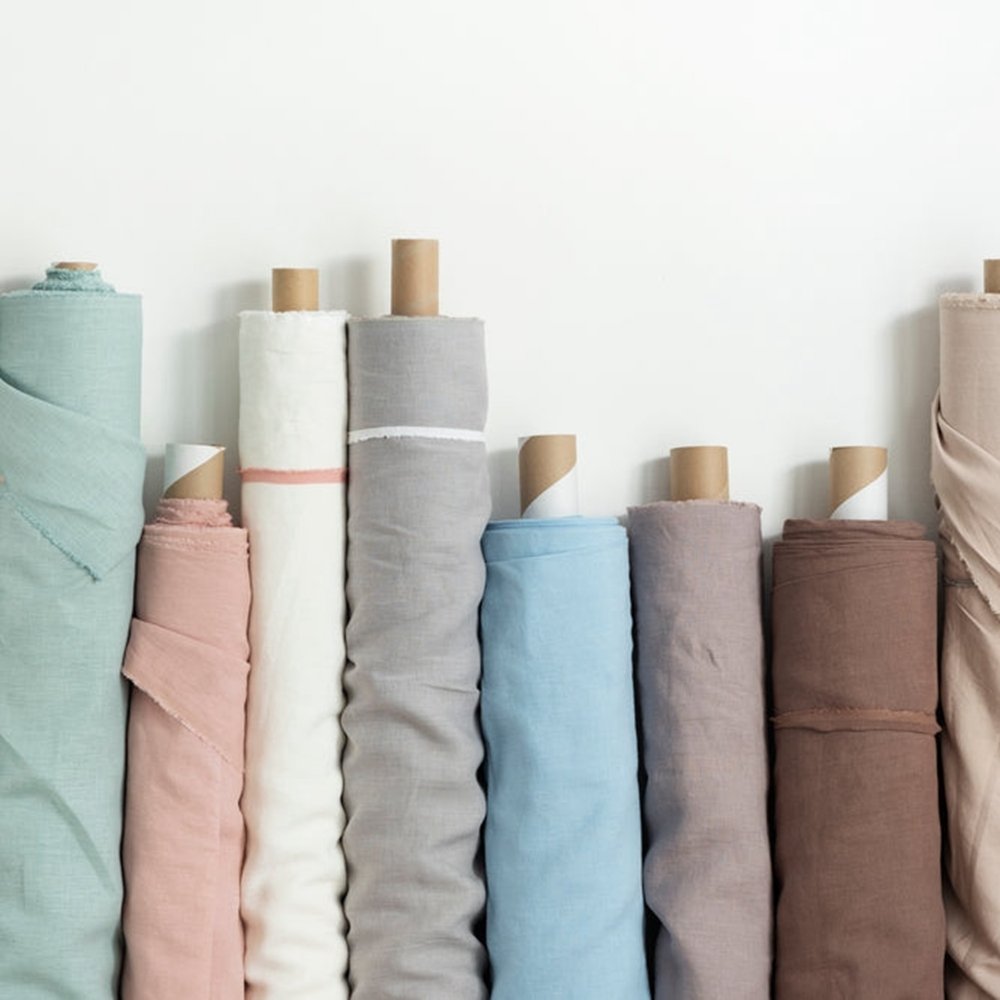 2024 TWILL Weight 100% Extra Wide Price Per Meter Organic Shirt Fabric Pure Linen for Men Solid Color Oeko-tex 100 Light T Shirt
