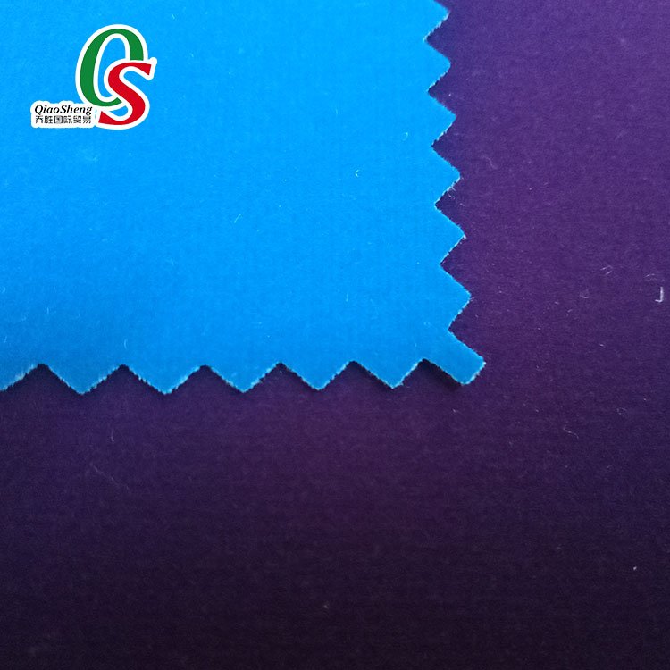 High quality zeer velvet flocking fabric for luxury package jewelry box