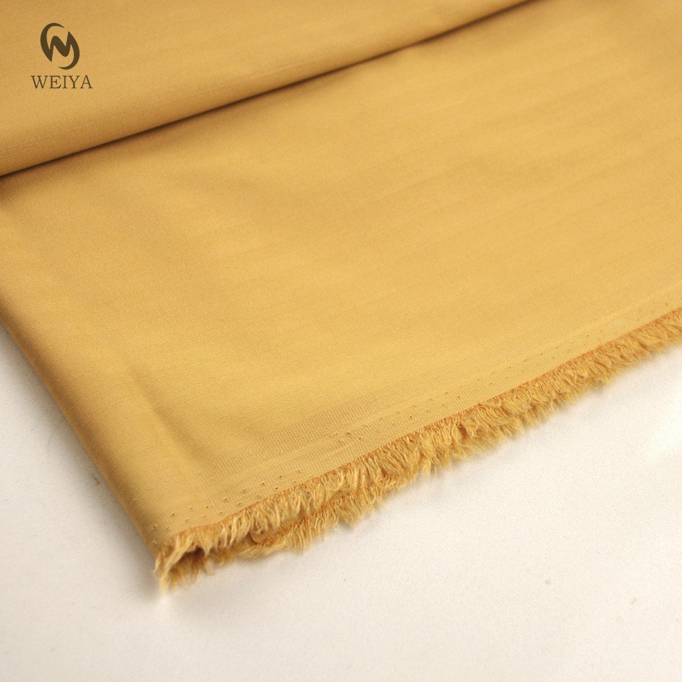 Eco-friendly suit textile filament polyester blended spandex bamboo herringbone material fabric