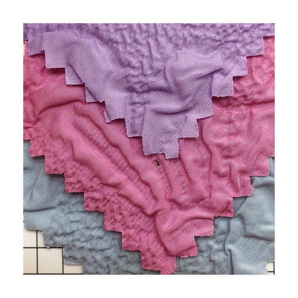 High Quality Embossed Bubble Crinkle 100%Polyester Fabric For Down Jacket,Coat Fabric