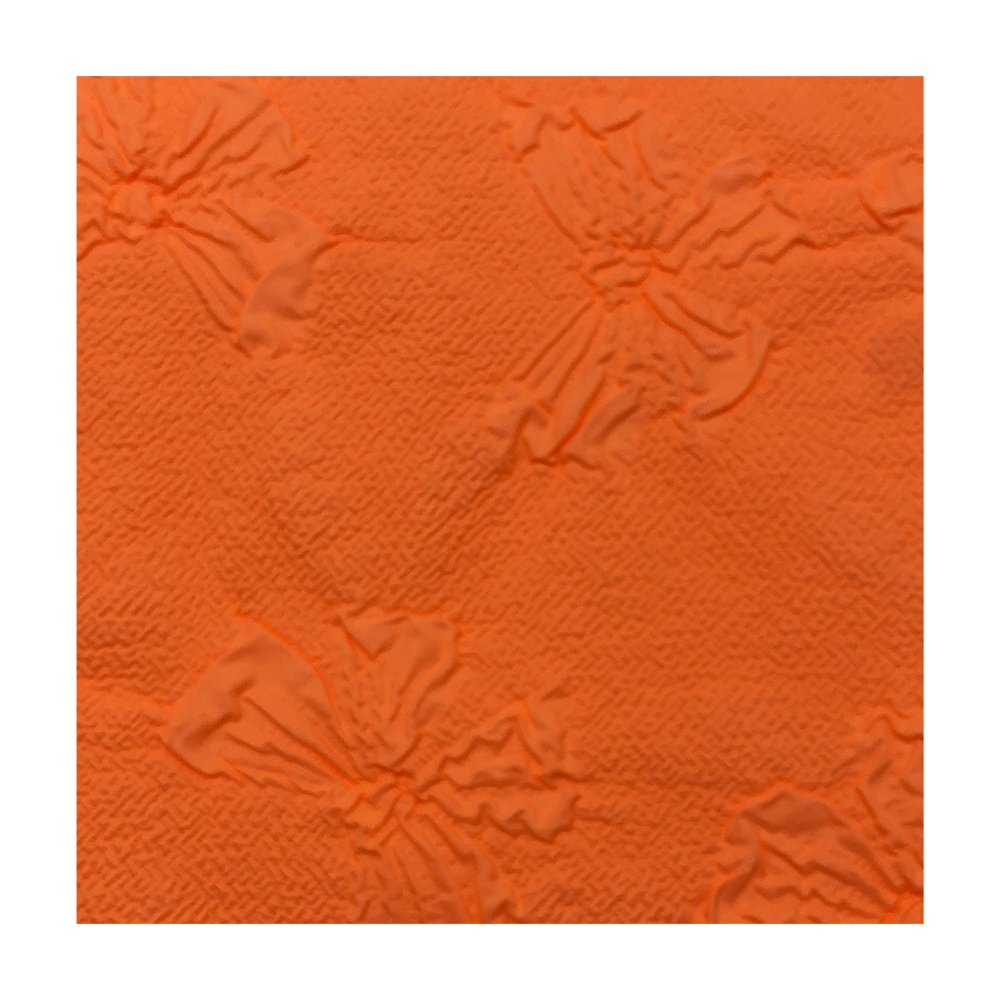 High Quality Embossed Bubble Crinkle 100%Polyester Fabric For Down Jacket,Coat Fabric