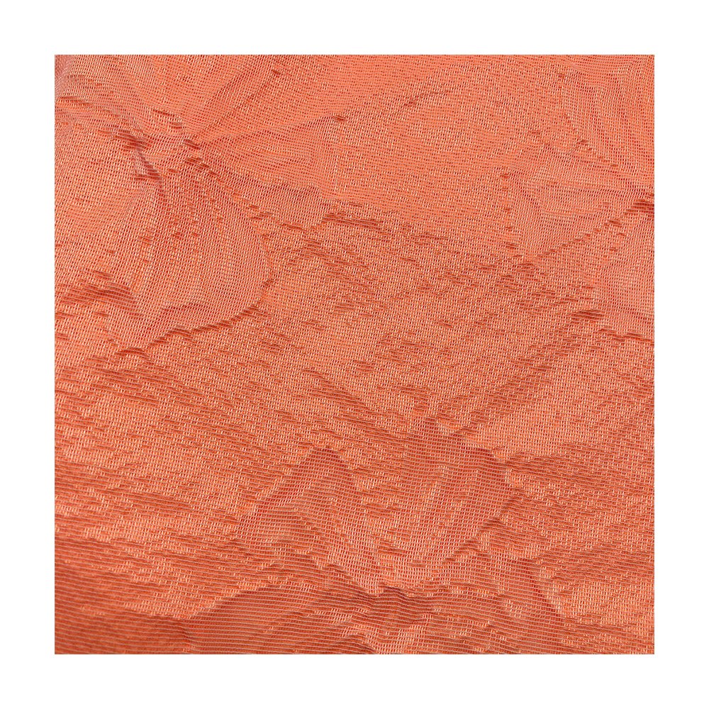 High Quality Embossed Bubble Crinkle 100%Polyester Fabric For Down Jacket,Coat Fabric