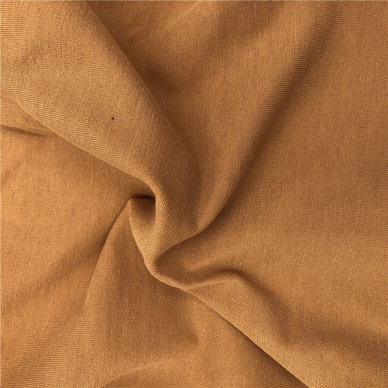 28NM/1 100%Linen Jersey Organic Hemp 55%Cotton45%Linen S+Z High Stripe Mercerized Yarn Dyed Fabric Knitted 145G/M2