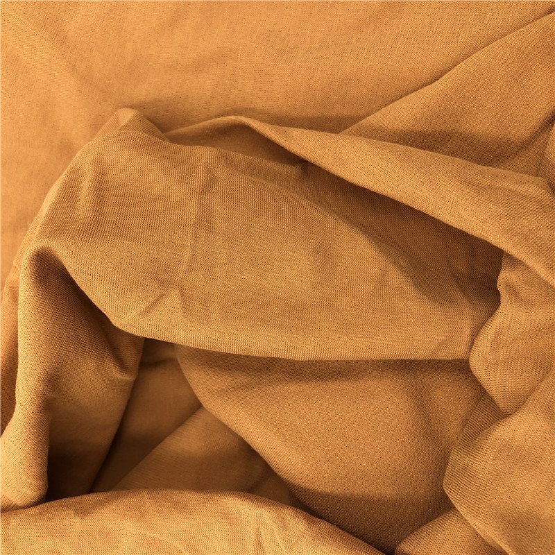 28NM/1 100%Linen Jersey Organic Hemp 55%Cotton45%Linen S+Z High Stripe Mercerized Yarn Dyed Fabric Knitted 145G/M2