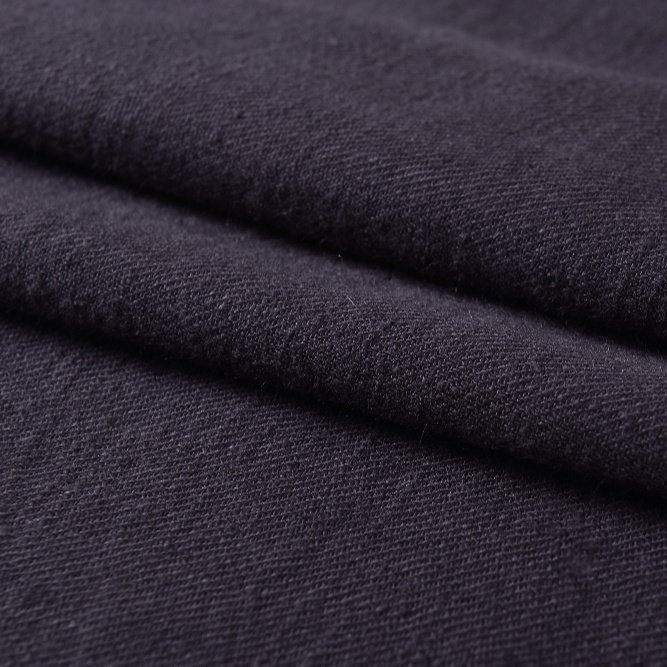 286gsm Autumn Winter natural high ramie cotton fabric with price for clothing