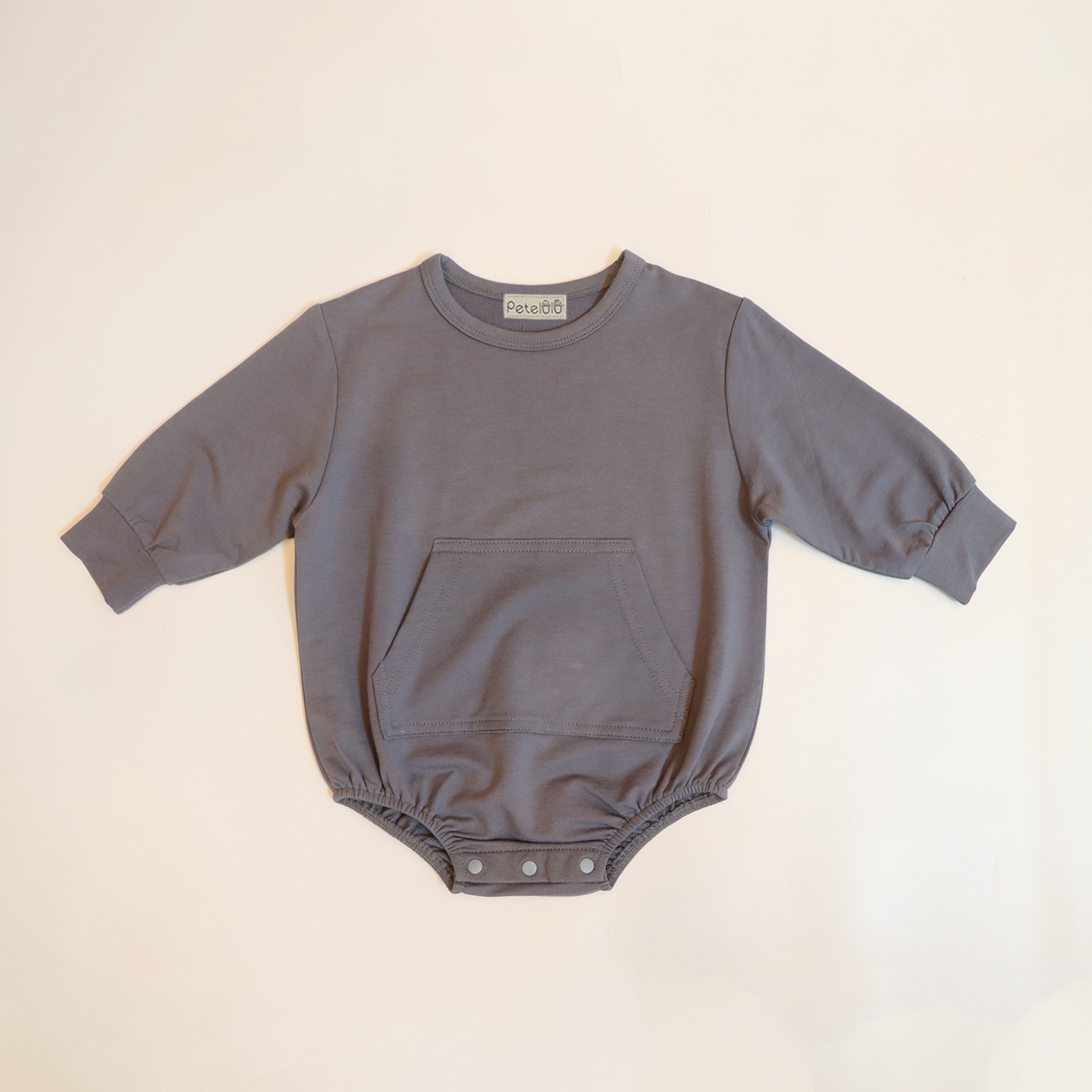 Neutral Baby Boy Girl Romper Comfortable Bubble bamboo fiber viscose Long Sleeve Bodysuit Autumn bamboo baby clothing