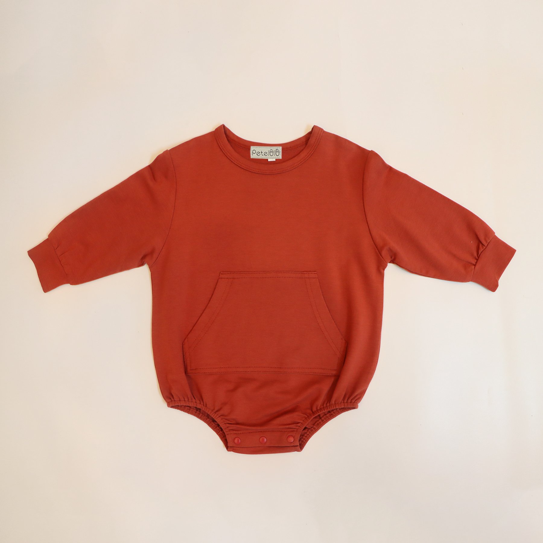 Neutral Baby Boy Girl Romper Comfortable Bubble bamboo fiber viscose Long Sleeve Bodysuit Autumn bamboo baby clothing