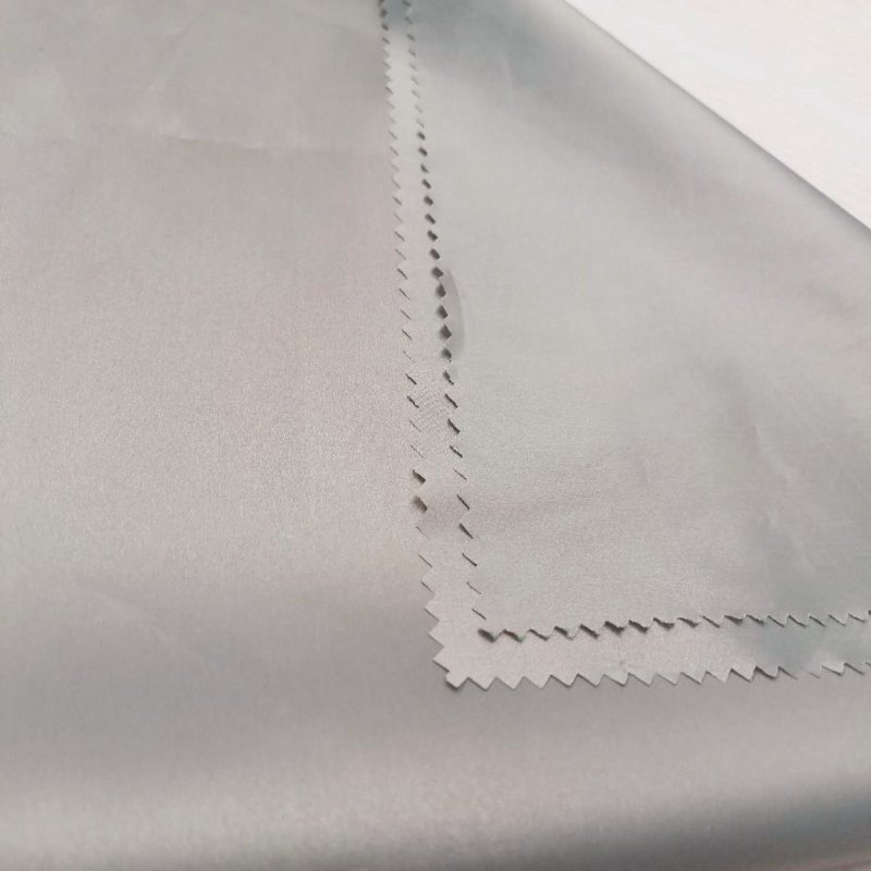 microfiber recycled 20d polyester nylon coated taffeta fabric lining fabric polyester pu coating and waterproof of taffeta